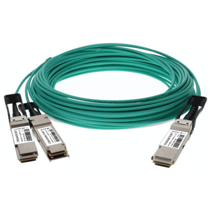 200G QSFP56 to 2x 100G QSFP56 Breakout InfiniBand HDR AOC Cable